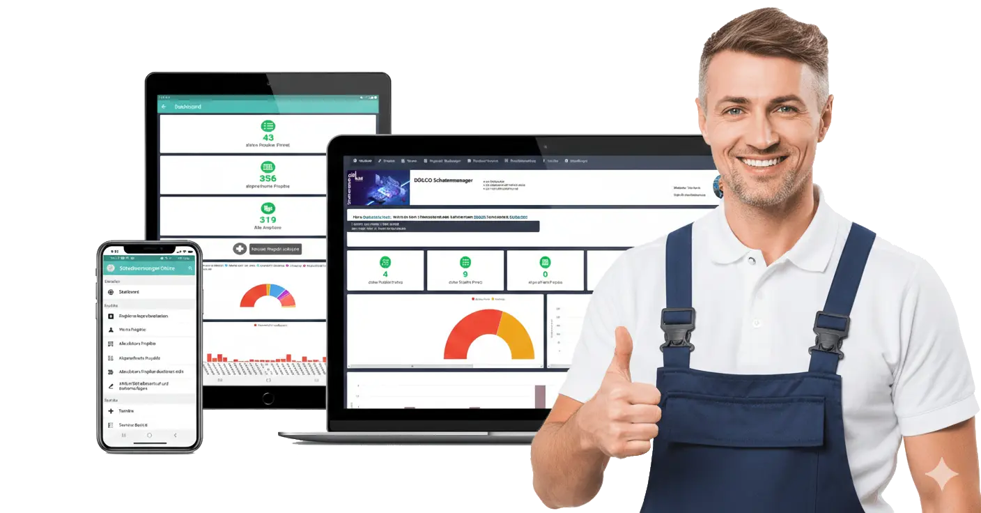 DÖLCO Schadenmanager – Cloud-Software für Wasserschadensanierung